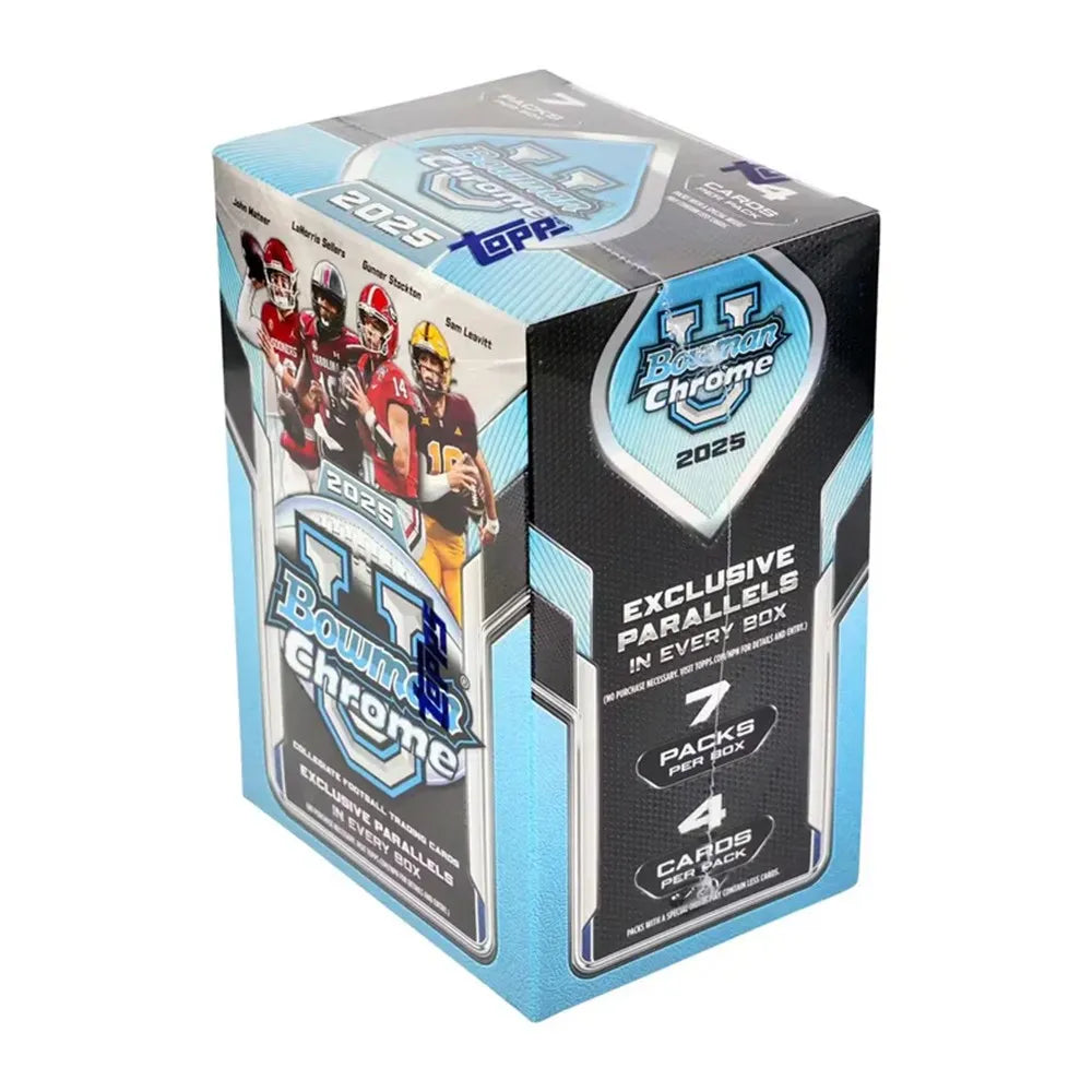 Topps: 2025 Bowman Chrome U - Football [Blaster Box] Topps