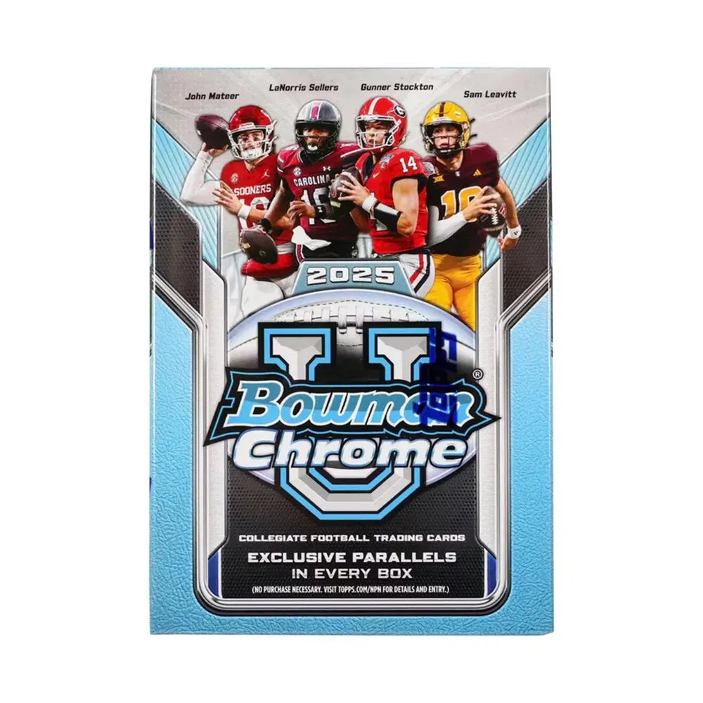 Topps: 2025 Bowman Chrome U - Football [Blaster Box] Topps