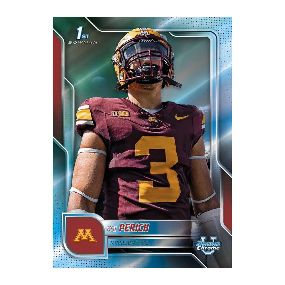 Topps: 2025 Bowman Chrome U - Football [Blaster Box] Topps