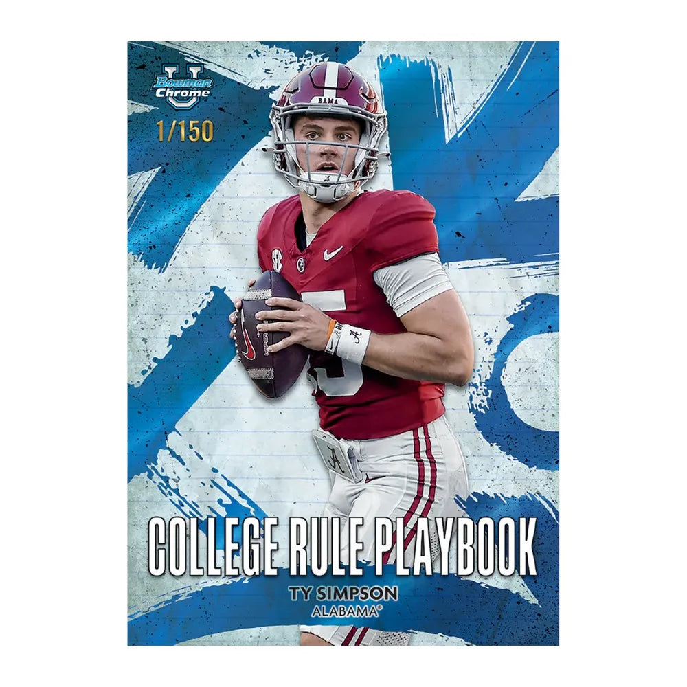 Topps: 2025 Bowman Chrome U - Football [Blaster Box] Topps