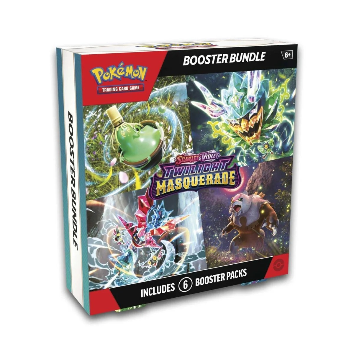 Pokemon - Twilight Masquerade - Booster Bundle (6 Packs)