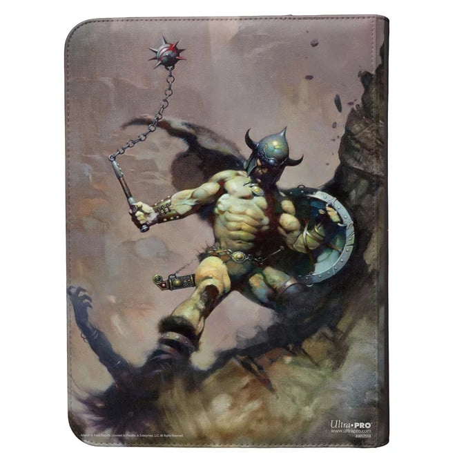 Ultra PRO: 9 Pocket Pro Binder - Frank Frazetta - Warrior with Ball and Chain [Zip Binder]