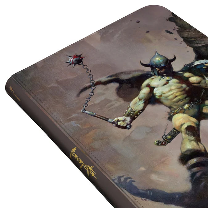Ultra PRO: 9 Pocket Pro Binder - Frank Frazetta - Warrior with Ball and Chain [Zip Binder]