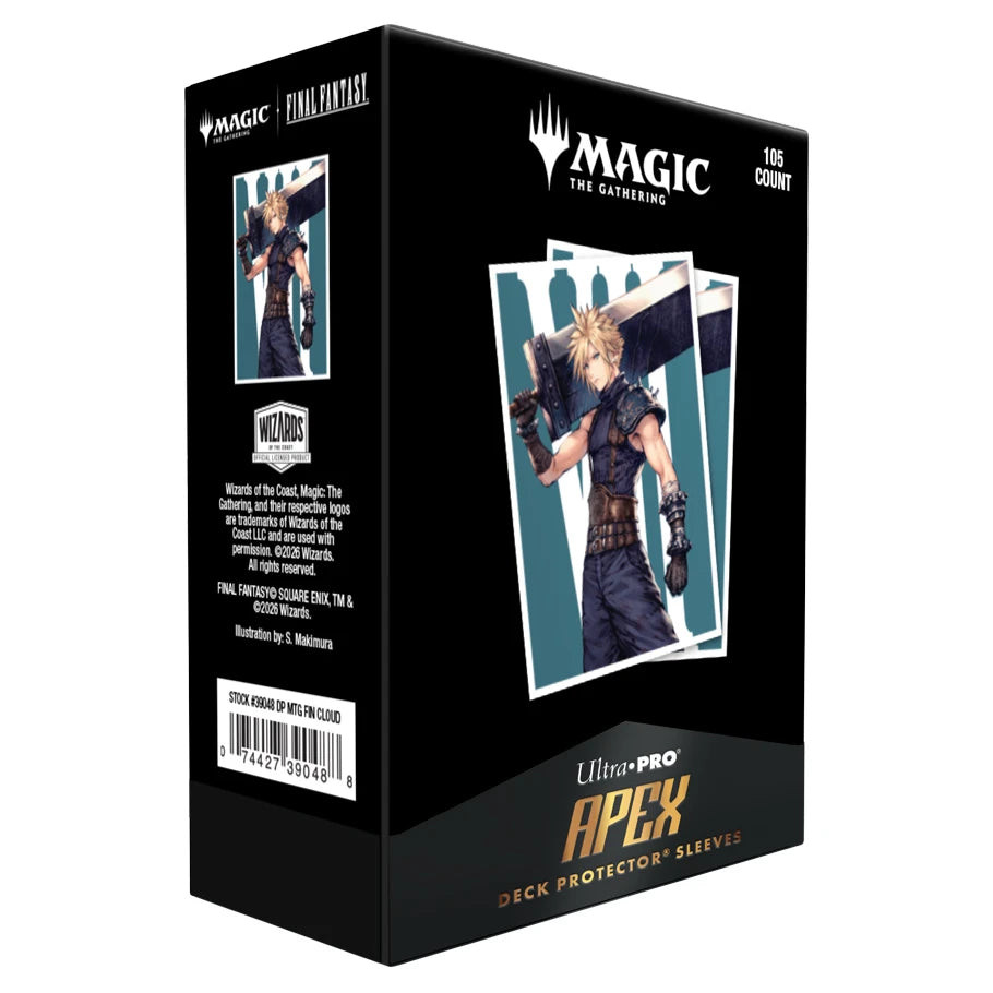 Ultra PRO: Apex - Magic the Gathering - Final Fantasy - Cloud, Ex-SOLDIER [Sleeves]