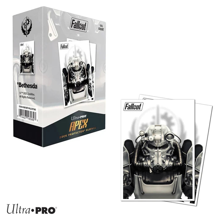 Ultra PRO: Apex Deck Protector Sleeves - Fallout Brotherhood of Steel [Sleeves]