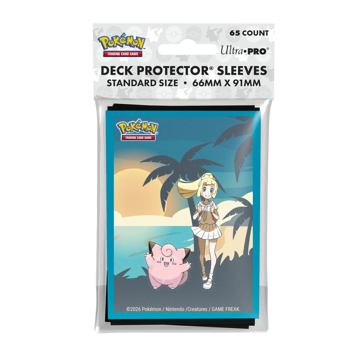 Ultra PRO: Deck Protector - Pokemon - Lillie and Clefairy - 65ct [Sleeves]