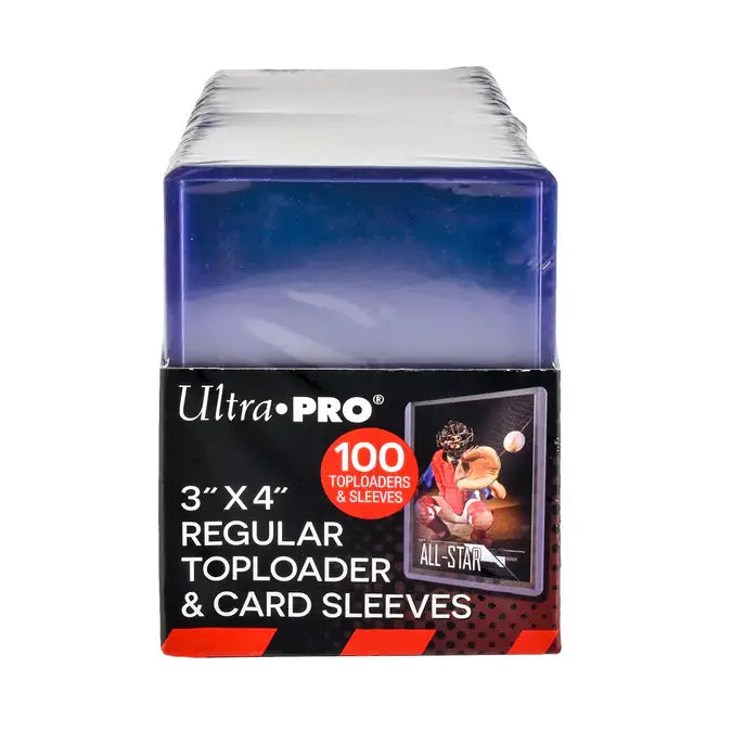 Ultra PRO: 100 Clear Sleeves and 100 3 x 4 - 35pt Toploaders [Combo]