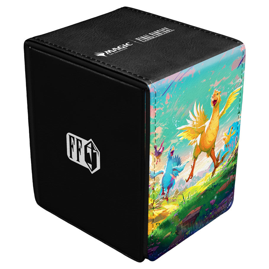 Ultra Pro Final Fantasy Chocobo Black game box with colorful artwork on a white background