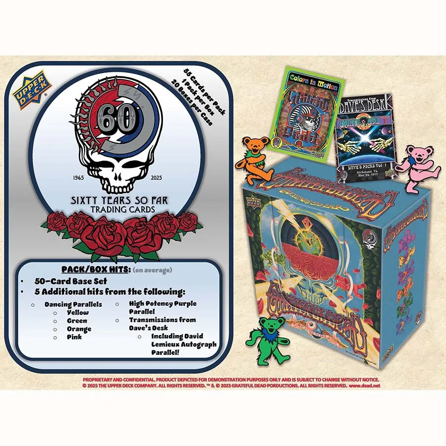 Upper Deck: 2025 Grateful Dead [60 Years Box Set] Upper Deck