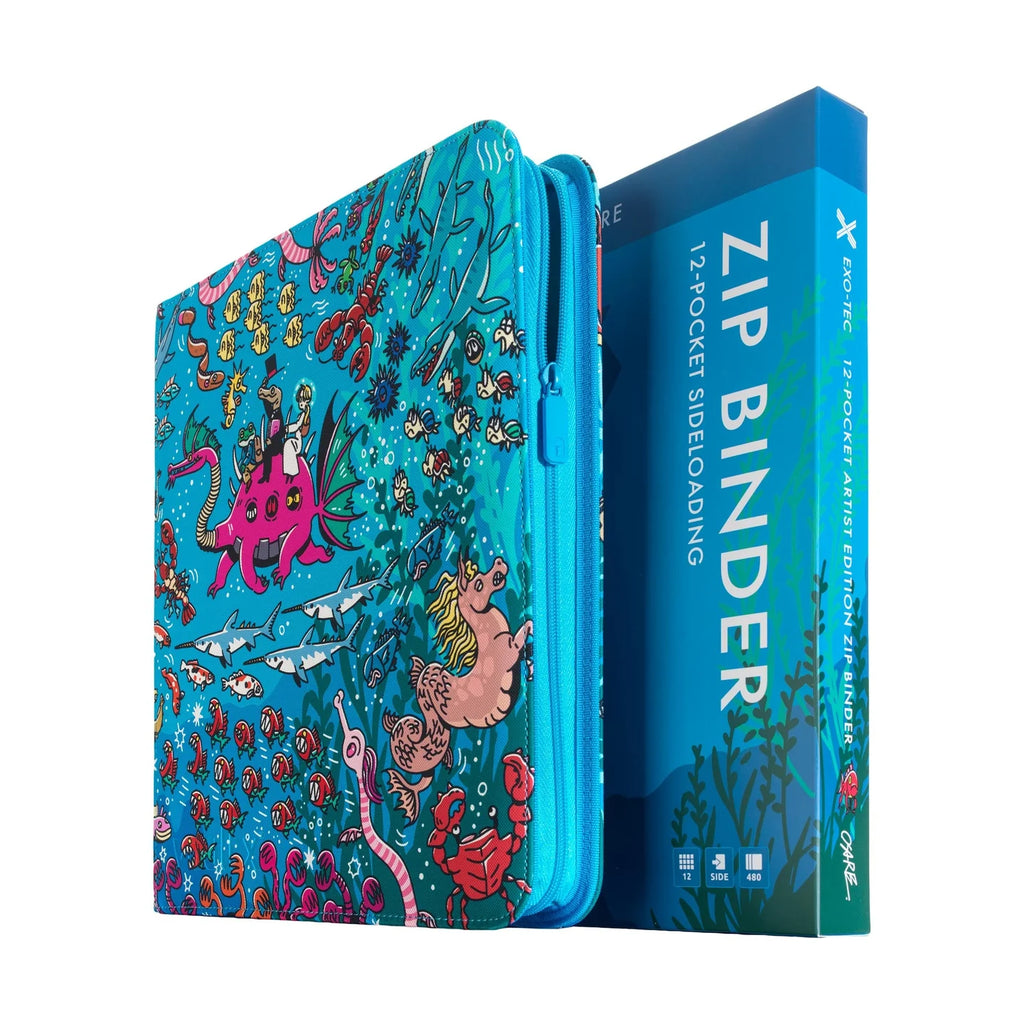 Vault X: Exo-Tec 12-Pocket: Artist Edition - Water: Osare [Zip Binder]