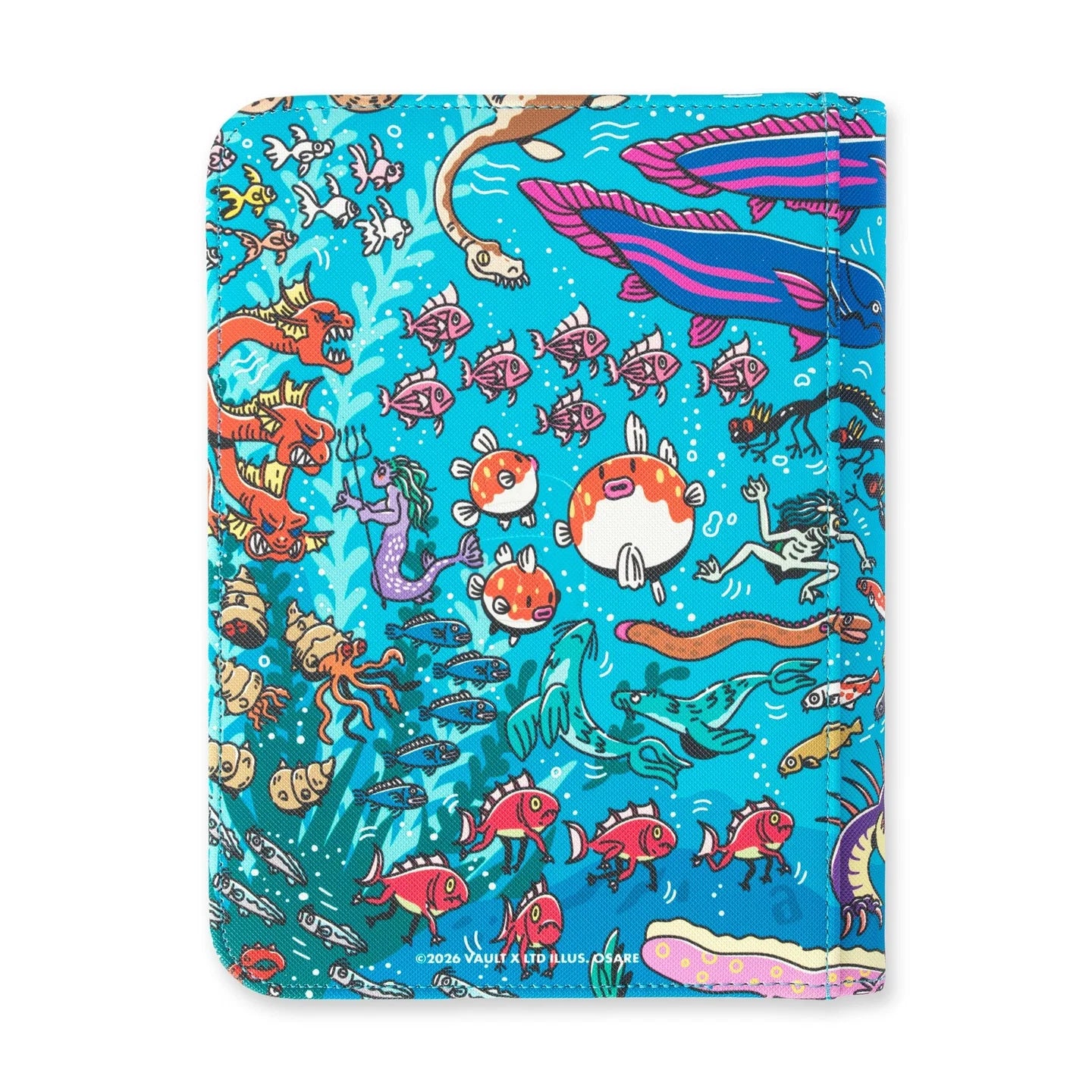 Vault X: Exo-Tec 4-Pocket: Artist Edition - Water: Osare [Zip Binder]