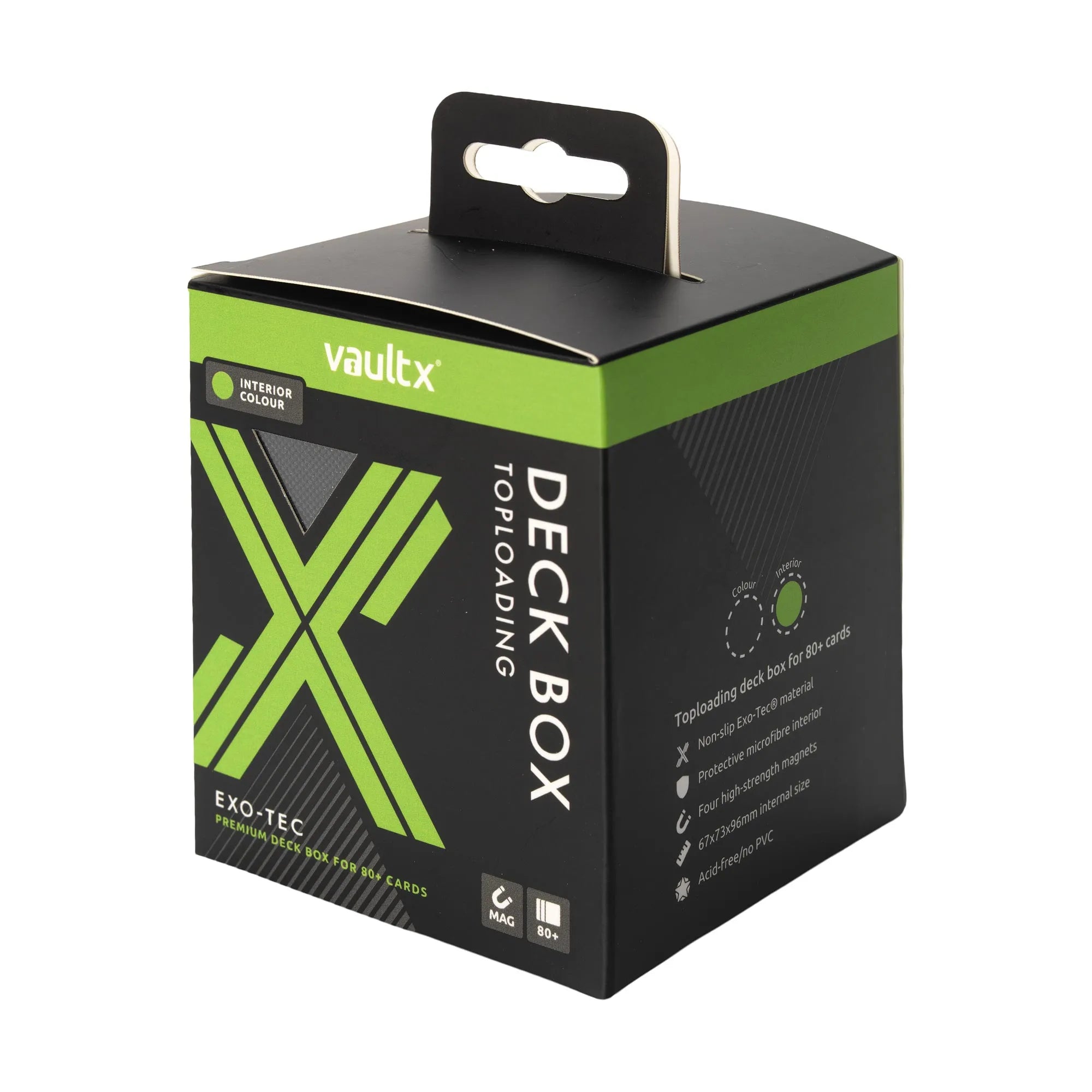 Vault X: Exo-Tec Toploading 80+ [Deck Box]