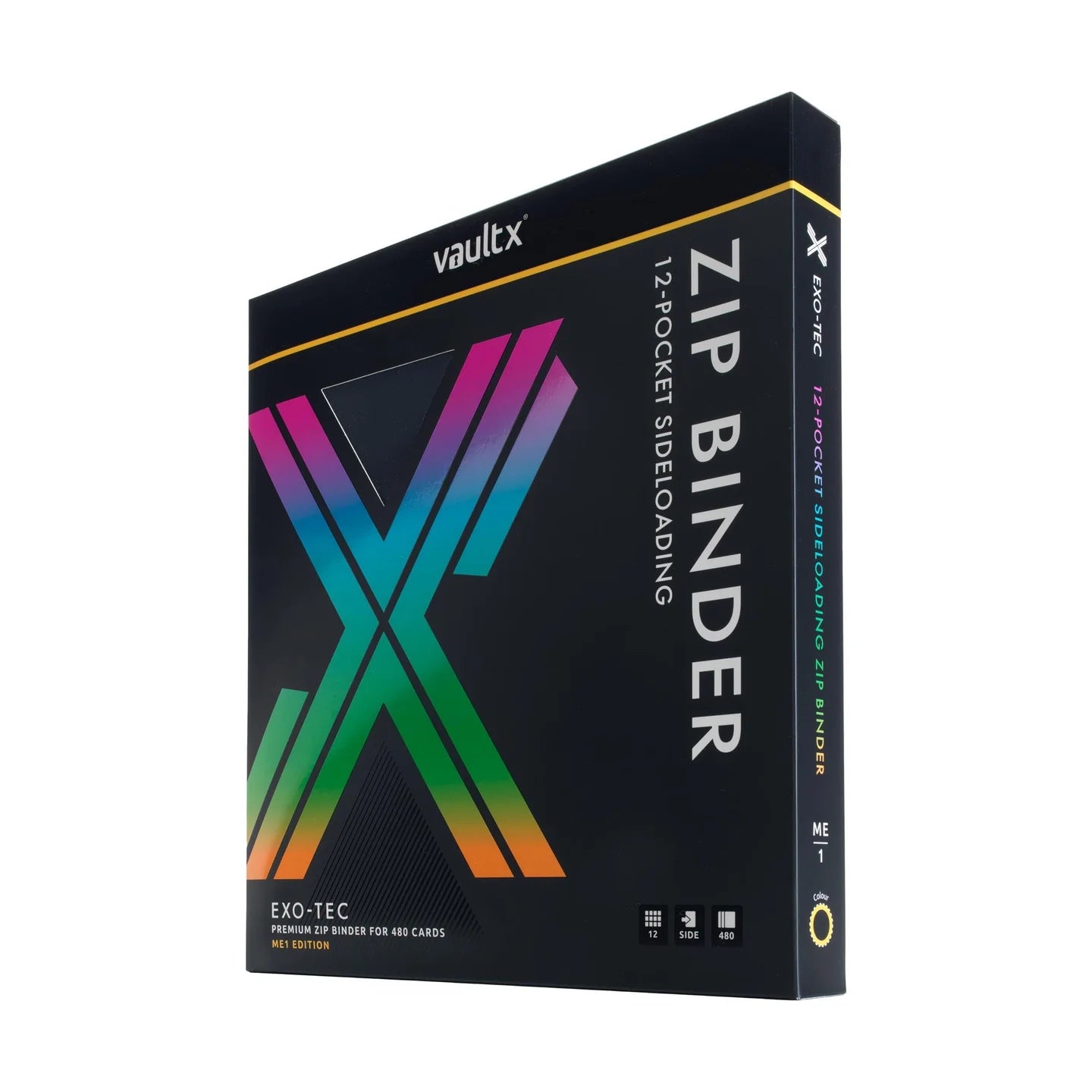 Vault X: Exo-Tec Zip 12-Pocket - ME1 Pokemon Binder [Zip Binder]