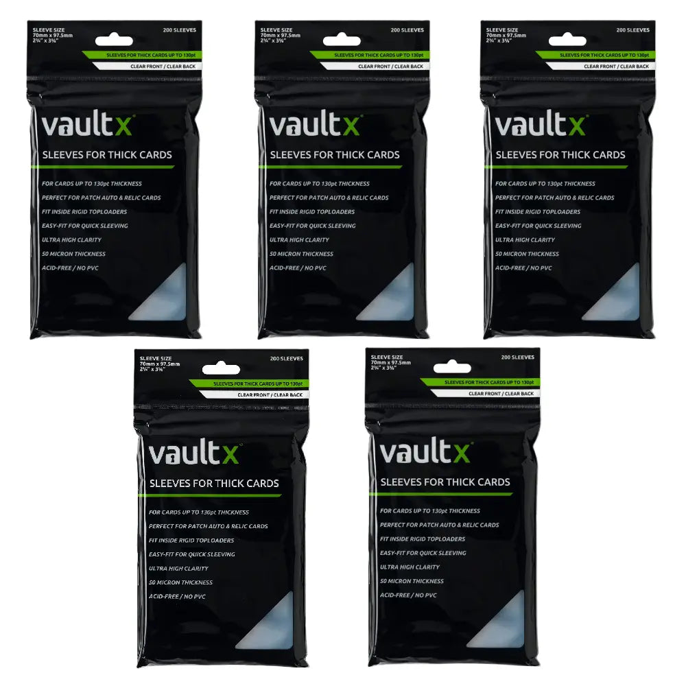 Vault X: Thick Card 1000CT [Sleeves]