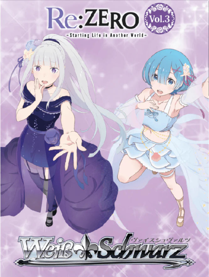 Weiss Schwarz: Re:ZERO - Starting Life in Another World - Vol.3 [Booster Box]
