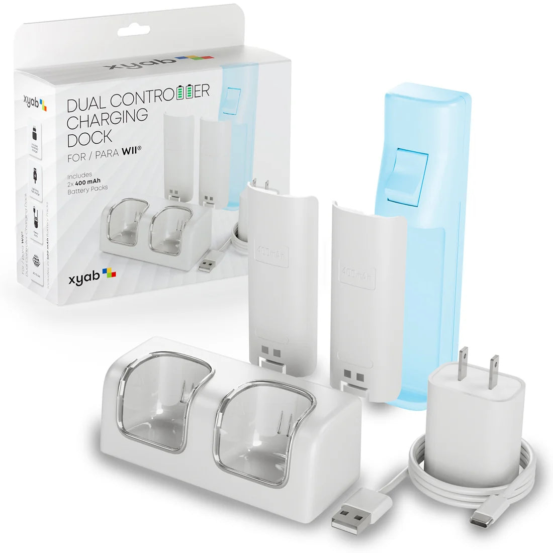 XYAB: Wii/Wii U [Dual Controller Charging Dock]