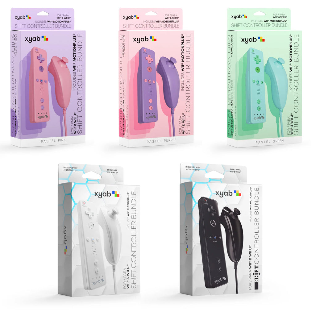 XYAB: SHIFT Wireless Controller Bundle [Wii/Wii U Controller]