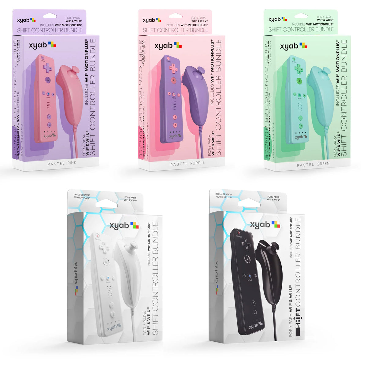 XYAB: SHIFT Wireless Controller Bundle [Wii/Wii U Controller]
