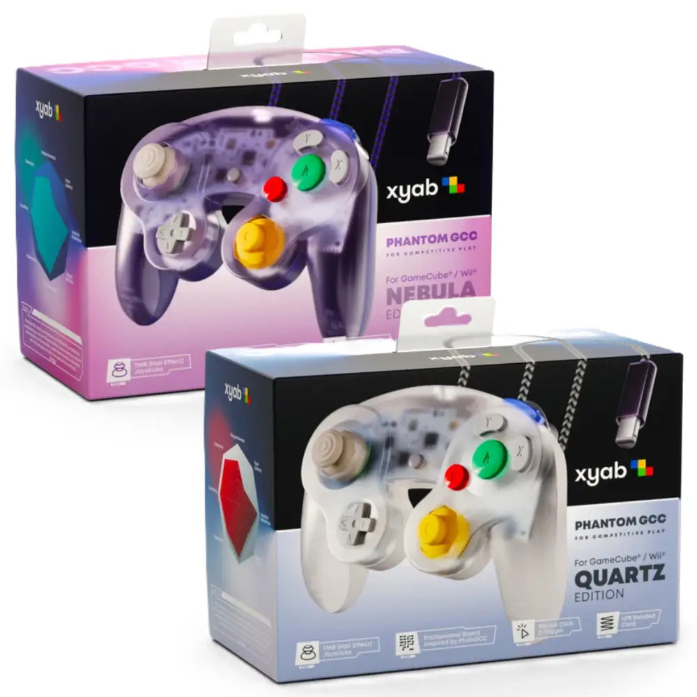 XYAB: PHANTOM GCC Wired [GameCube/Wii Controller]