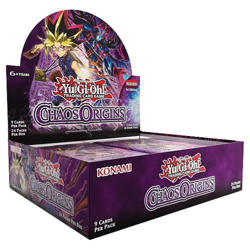Yu-Gi-Oh! Chaos Origins Booster Box | Blue Mist Collectibles