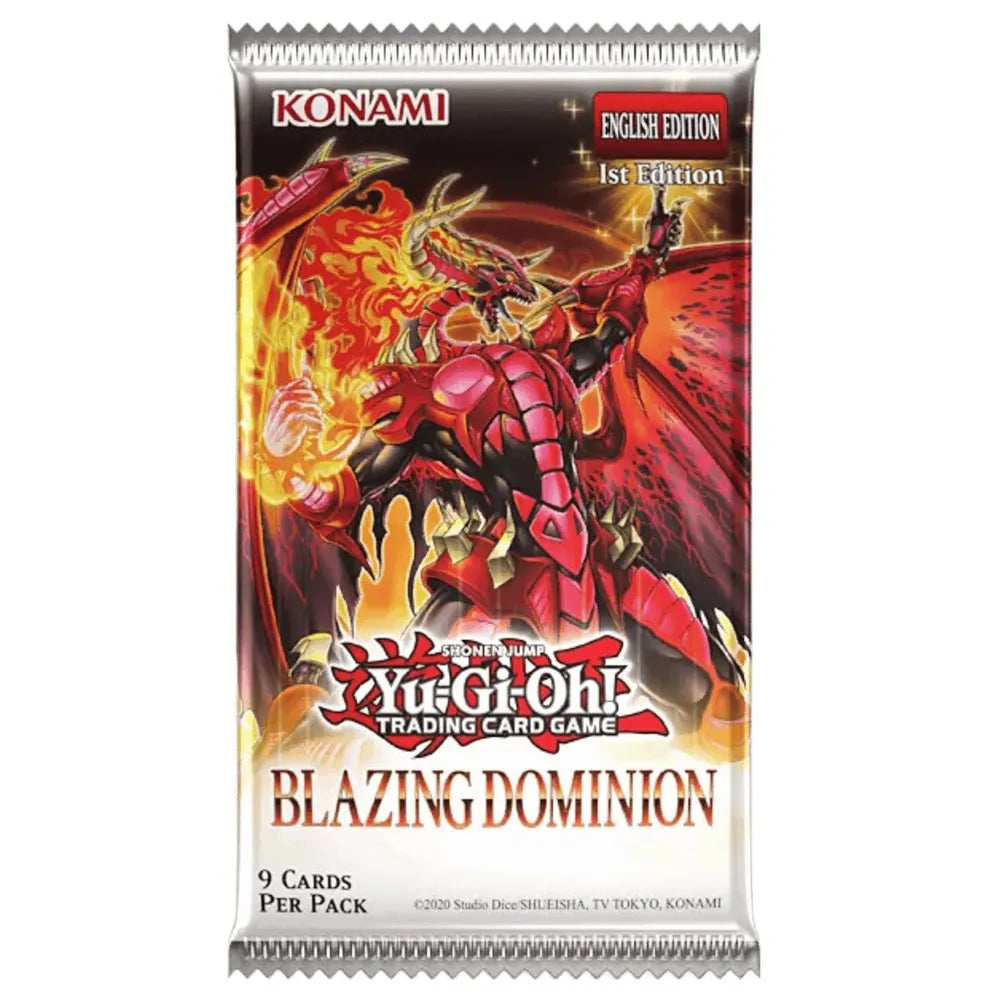 遊戯王 BLAZING DOMINION 未開封BOX DOMINION