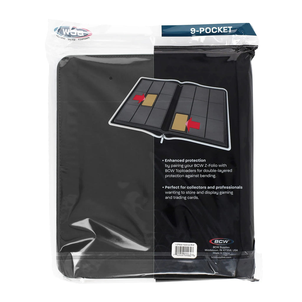BCW: Z-Folio 9-Pocket Album [Toploader Binder]