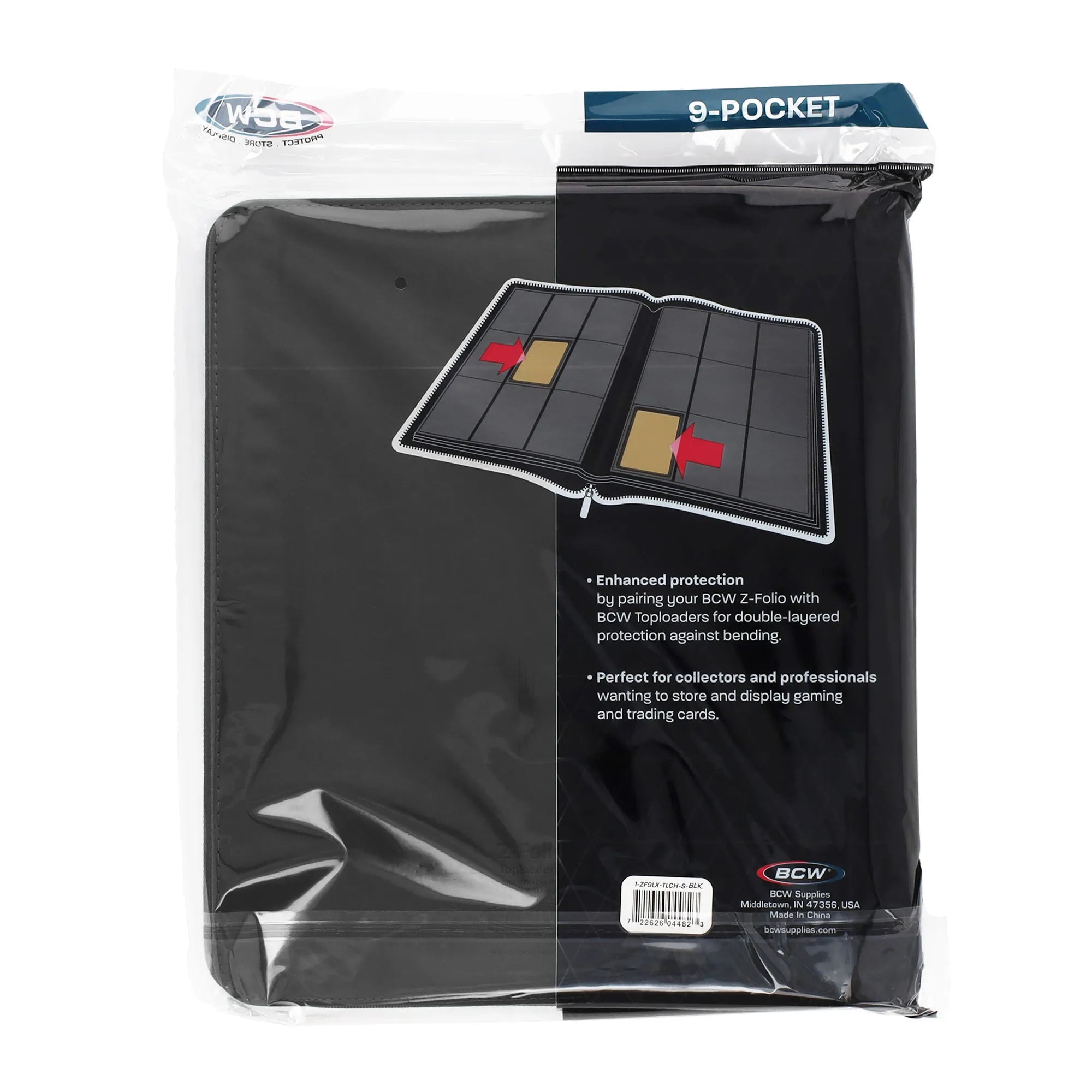 BCW: Z-Folio 9-Pocket Album [Toploader Binder]