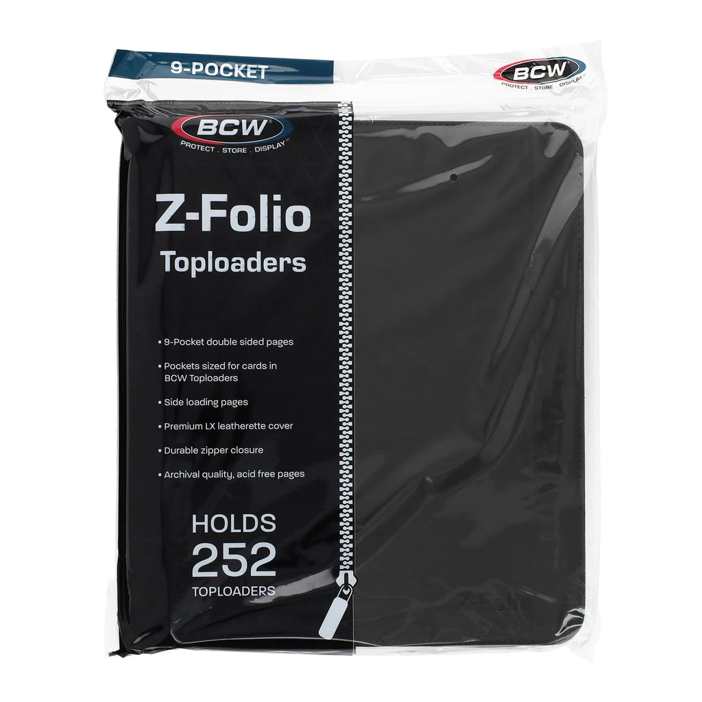 BCW: Z-Folio 9-Pocket Album [Toploader Binder]