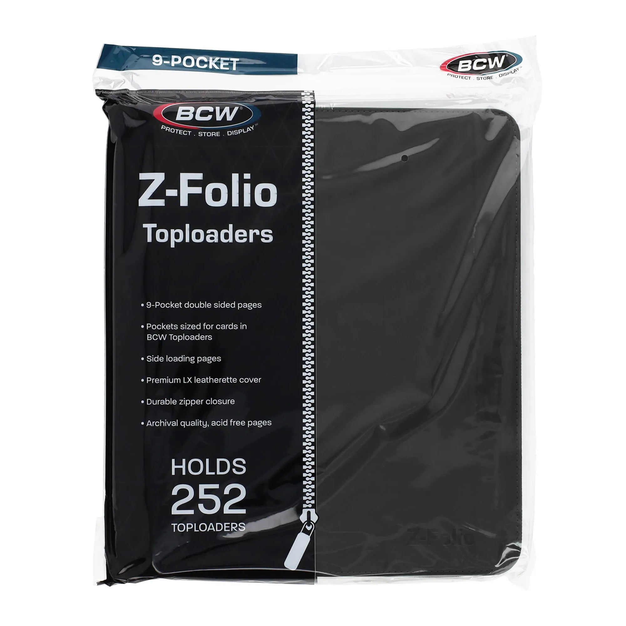 BCW: Z-Folio 9-Pocket Album [Toploader Binder]