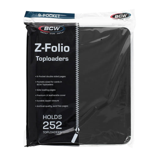 BCW: Z-Folio 9-Pocket Album [Toploader Binder] BCW Supplies