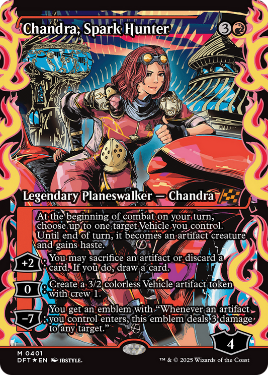Chandra, Spark Hunter (DFT-401) - Aetherdrift: (Showcase)