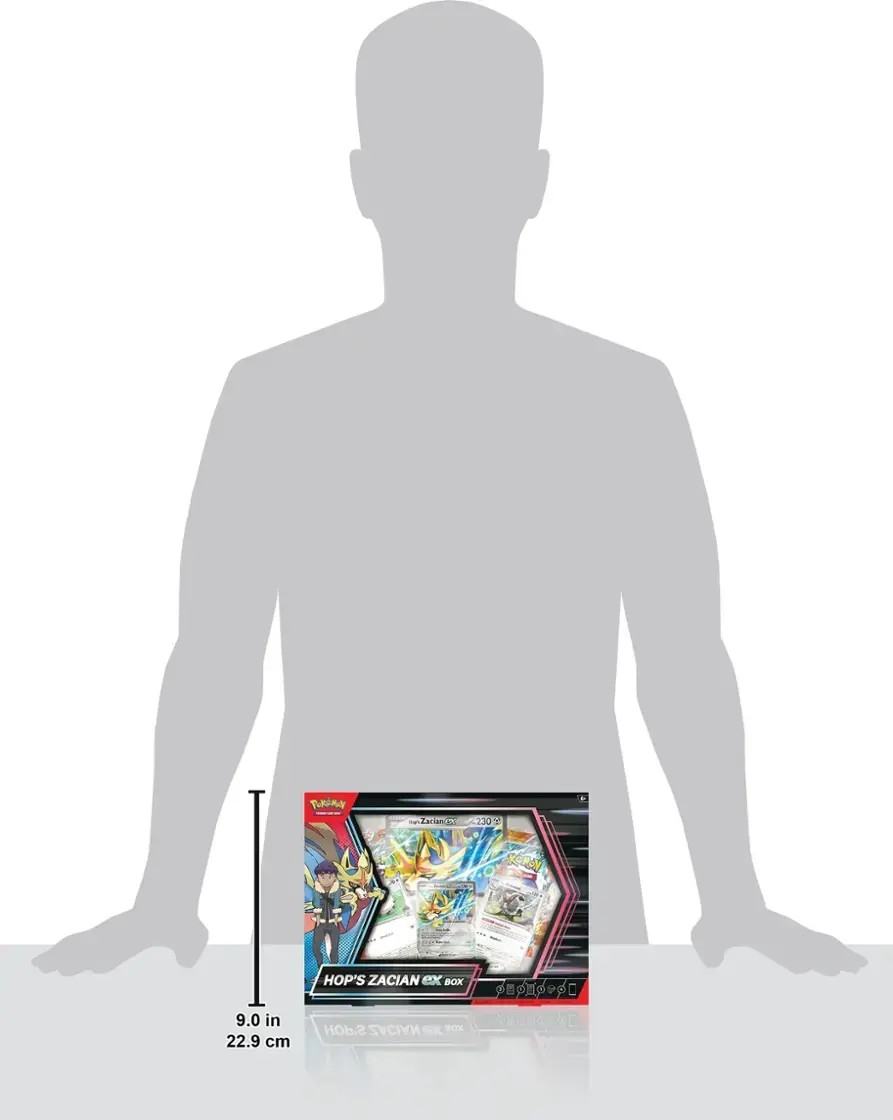 Pokemon English - Hop's Zacian ex Box