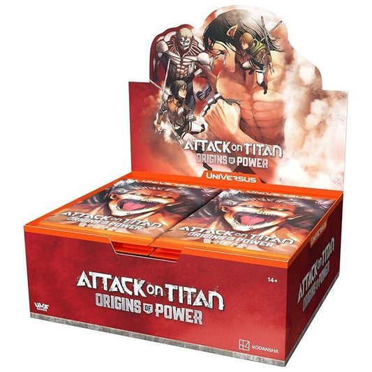 UniVersus - Attack on Titan: Origins of Power [AOT02] - Booster Box