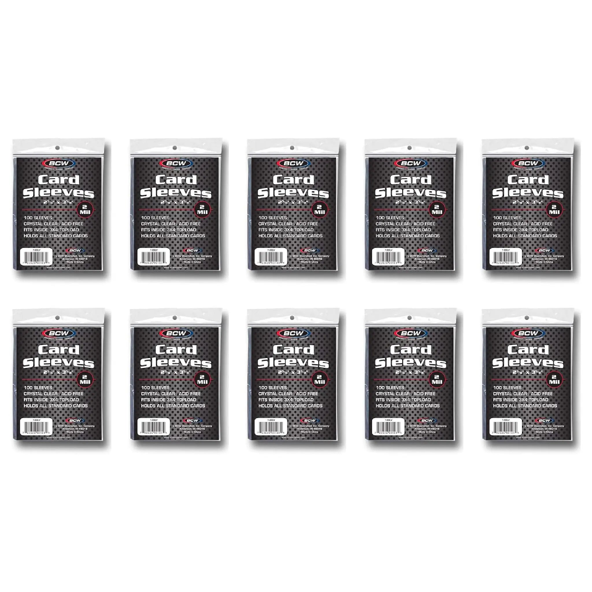BCW Standard Size - 1000CT [Sleeves]