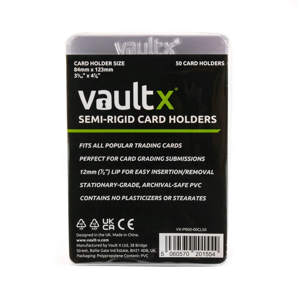 Vault X: Semi-Rigid [Card Holder]