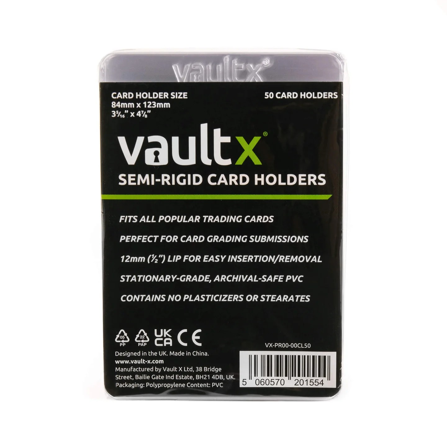 Vault X: Semi-Rigid [Card Holder]