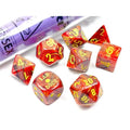 Chessex: Vortex Underworld with Yellow [7-Set Tube Lab] Chessex Manufacturing