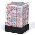 Chessex: Festive Pop-Art with Blue - 36 [d6 Cube 12mm] Chessex Manufacturing