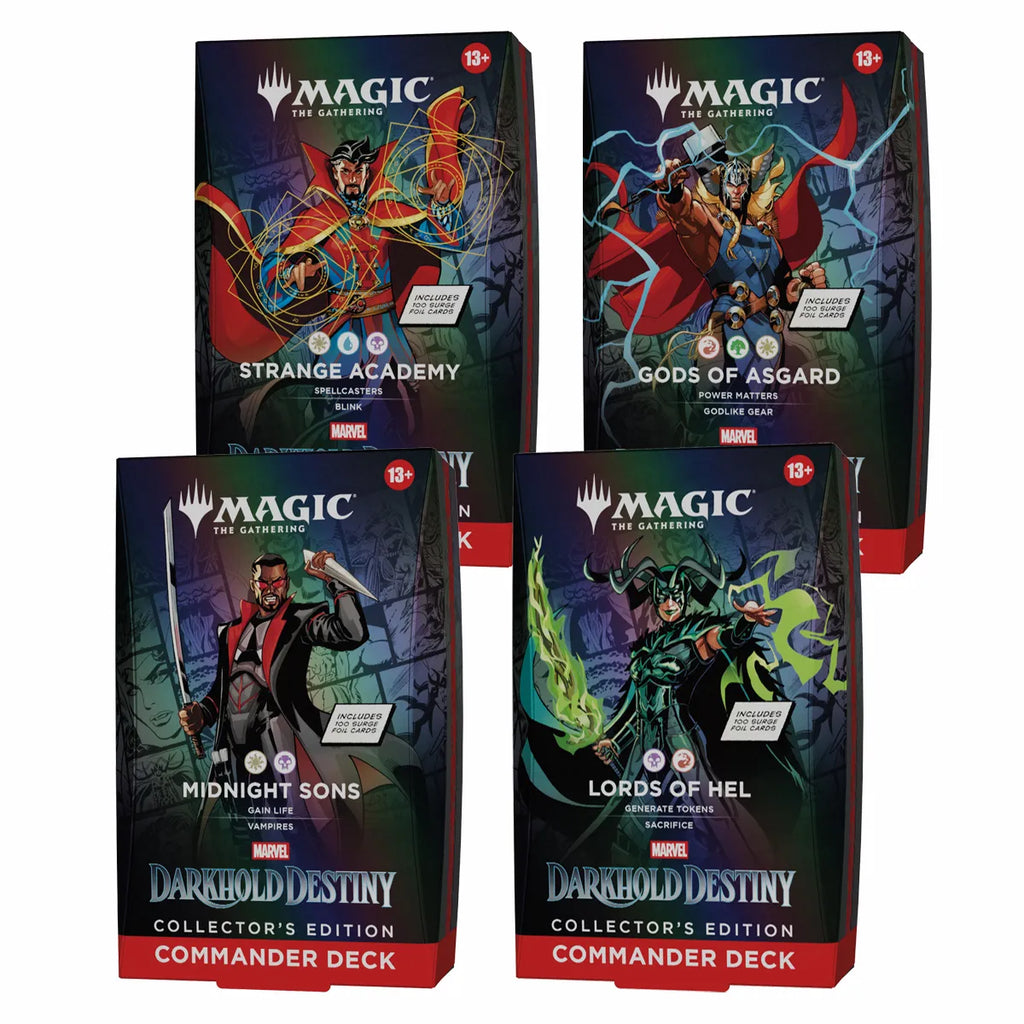 Magic the Gathering: Marvel Darkhold Destiny [Commander Deck Case]