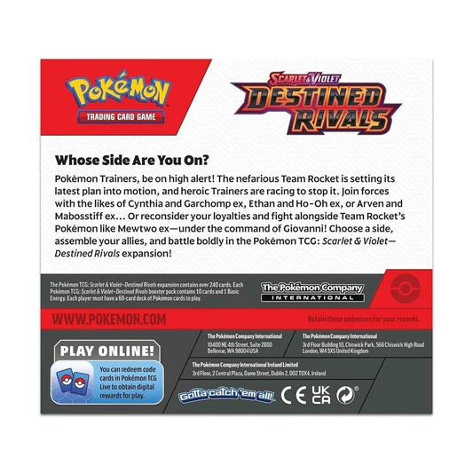 Pokemon TCG:  Destined Rivals [Booster Box]