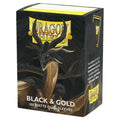 Dragon Shield: Dual Matte - Black and Gold 100CT [Sleeves]