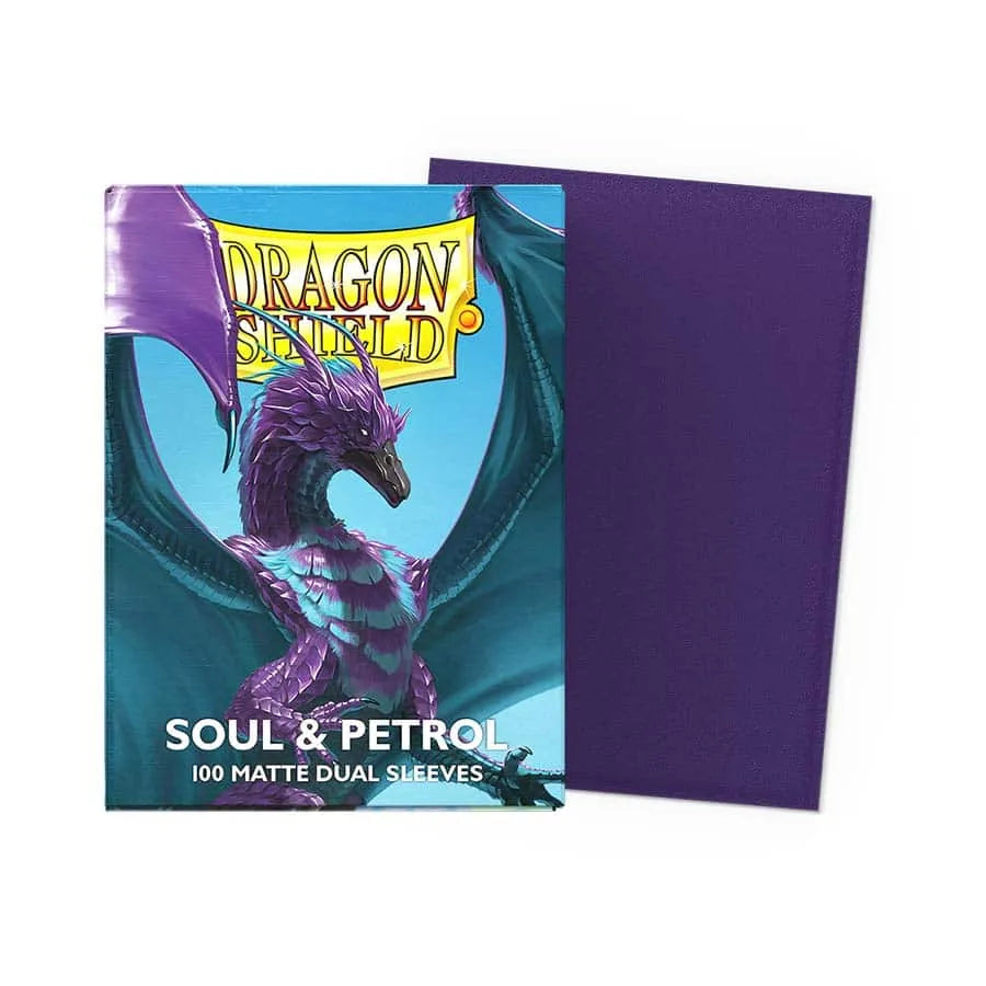Dragon Shield: Dual Matte - Soul and Petrol 100CT [Sleeves]