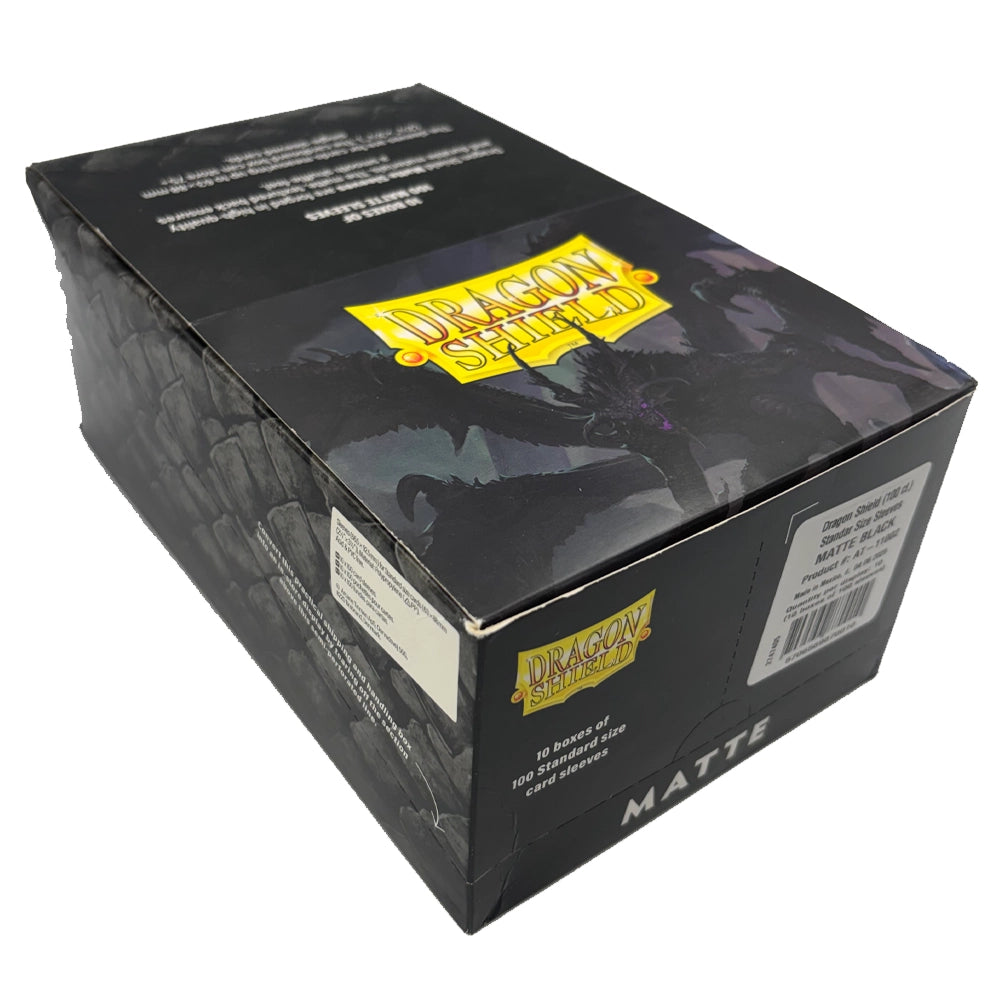 Dragon Shield: Matte - Black [Sleeve Display]