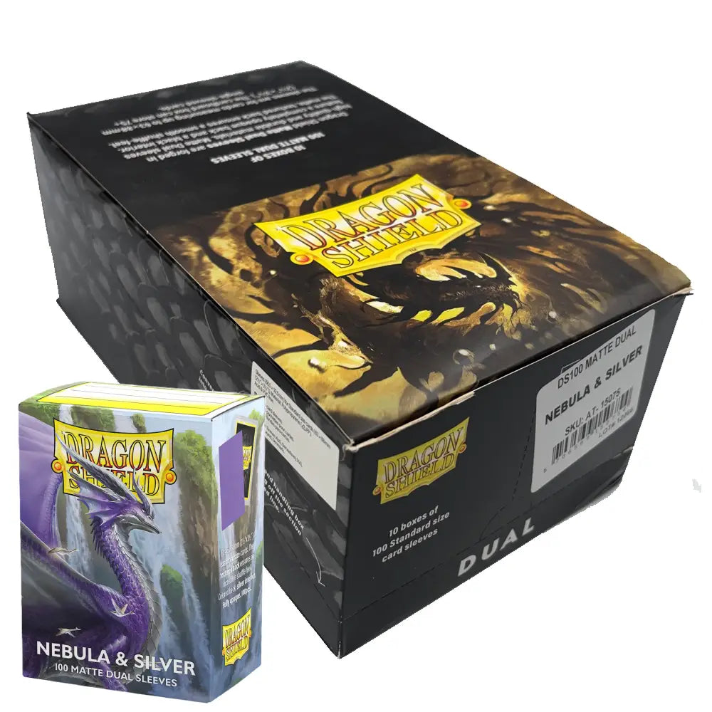 Sleeve display case of dragon shield sleeves
