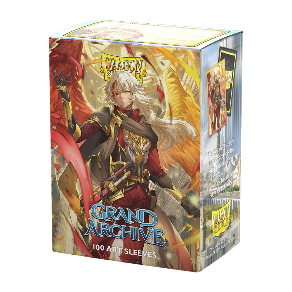 Dragon Shield: Dual Matte - Art Sleeves - Grand Archive: Azrael, Archangel of Materia 100CT [Sleeves]