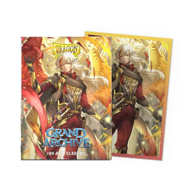 Dragon Shield: Dual Matte - Art Sleeves - Grand Archive: Azrael, Archangel of Materia 100CT [Sleeves]