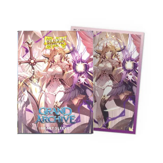 Dragon Shield: Dual Matte - Art Sleeves - Grand Archive: Haniel, Archangel of Spectra 100CT [Sleeves]