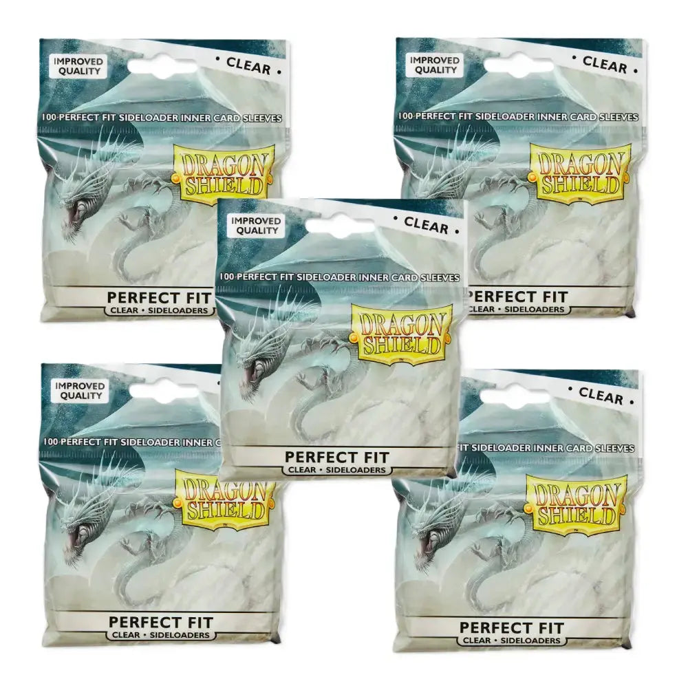 Dragon Shield: Standard Size - Sideloader Perfect Fit - 500CT [Sleeves] Dragon Shield