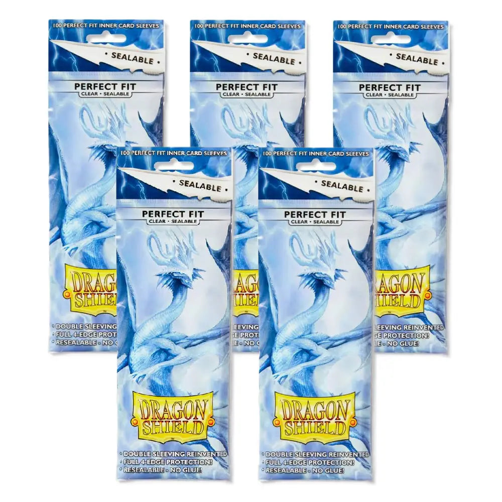 Dragon Shield: Standard Size - Sealable Perfect Fit - 500CT [Sleeves]