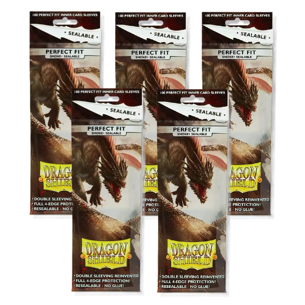 Dragon Shield: Standard Size - Sealable Perfect Fit - 500CT [Sleeves]